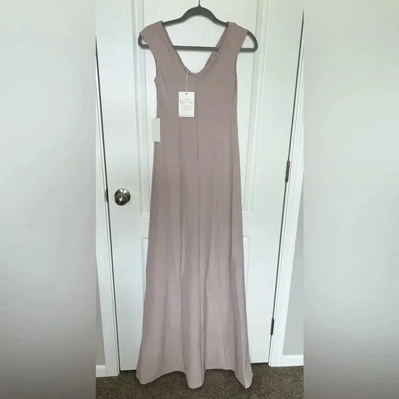 NWT Show Me Your Mumu Zurich Knot Dress Show Me The Ring Stretch Crepe size XXS - Picture 2 of 7